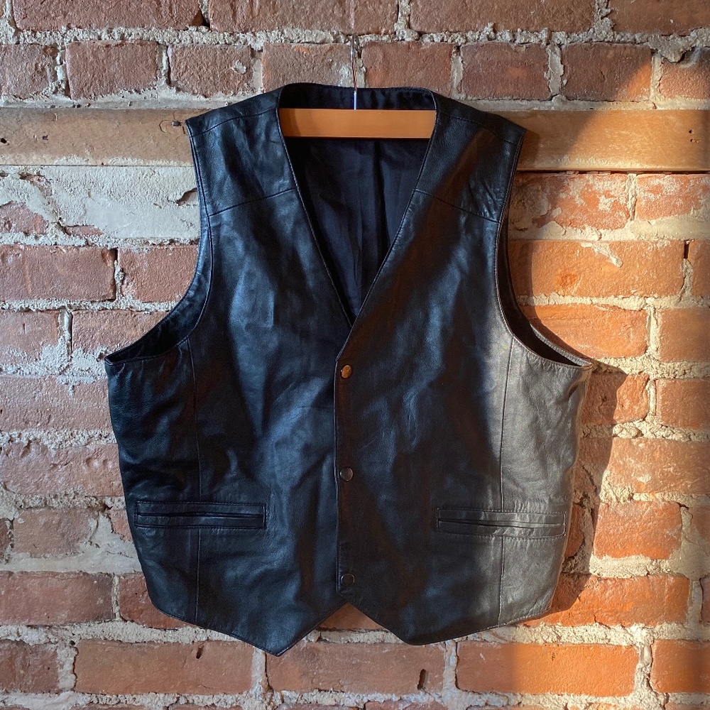 Vintage Leather Vest
